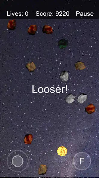 Play Asteroids Terror as an online game Asteroids Terror with UptoPlay