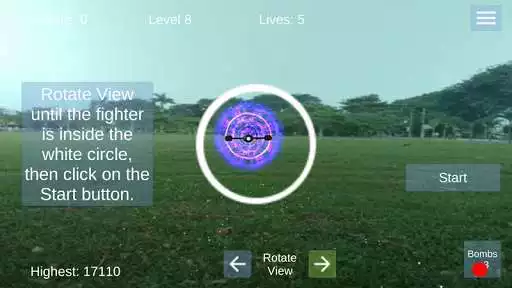 Play Asteroids War AR