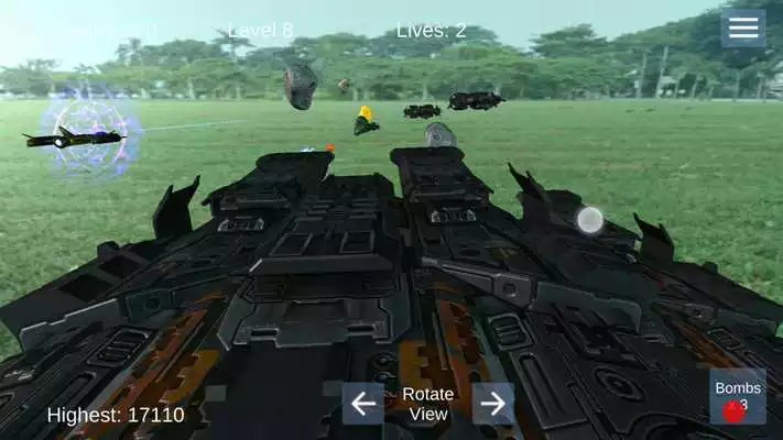 Play Asteroids War AR
