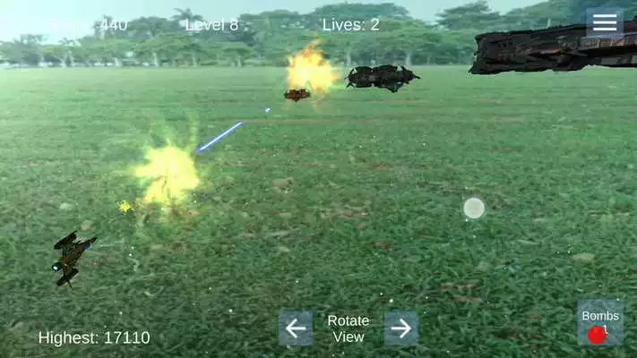 Play Asteroids War AR