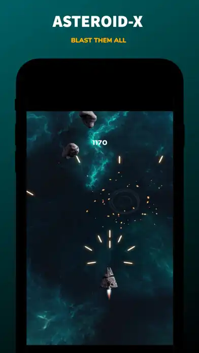 Play ASTEROIDX as an online game ASTEROIDX with UptoPlay