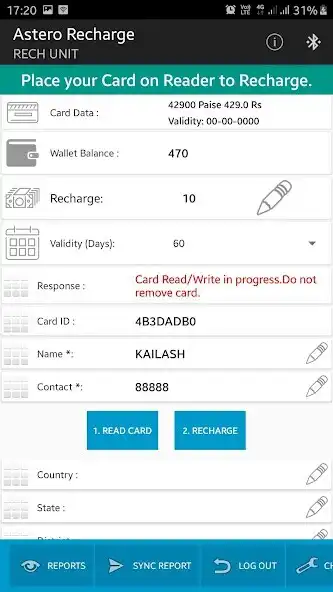 Play Astero Recharge as an online game Astero Recharge with UptoPlay
