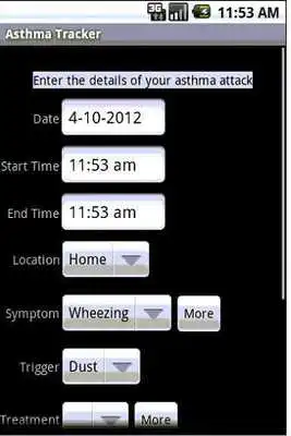 Play Asthma Tracker  Log (free)