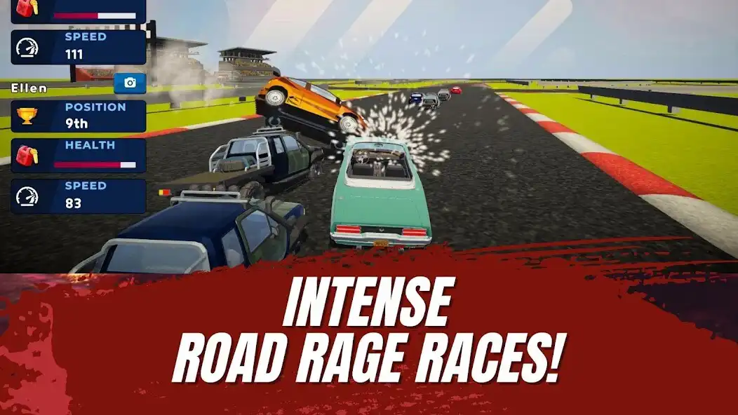 Play Astonishing Road Rage Racing as an online game Astonishing Road Rage Racing with UptoPlay