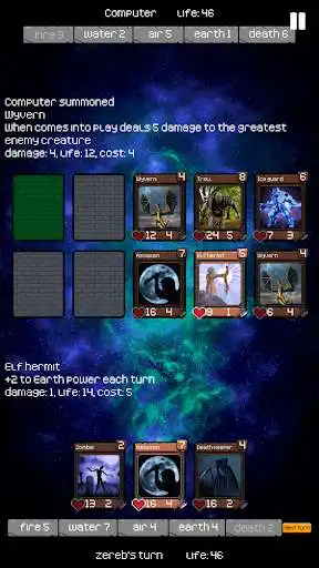 Play Astral Tournament: multiplayer card game as an online game Astral Tournament: multiplayer card game with UptoPlay