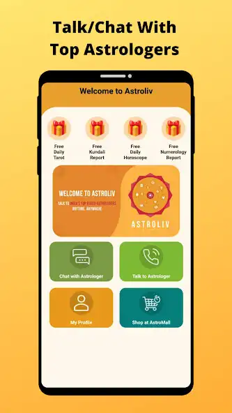 Play AstroLiv :Talk to Astrologers  and enjoy AstroLiv :Talk to Astrologers with UptoPlay