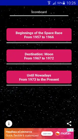 Play Astronautic Quiz as an online game Astronautic Quiz with UptoPlay