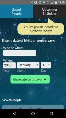 Play Astronomical Birthday Machine
