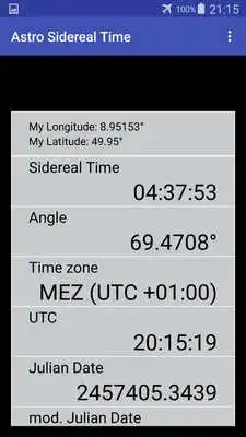 Play Astro Sidereal Time
