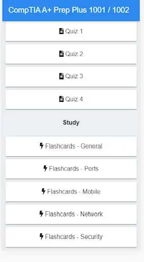 Play A+ Study Prep Plus as an online game online A+ Study Prep Plus with UptoPlay com.aAplusPrep.jsec Play A+ Study Prep Plus as an online game A+ Study Prep Plus with UptoPlay