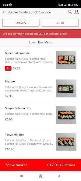 Play Asuke Sushi - Online delivery as an online game Asuke Sushi - Online delivery with UptoPlay