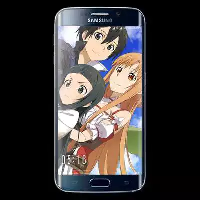 Play Asuna and Kirito Wallpaper SAO