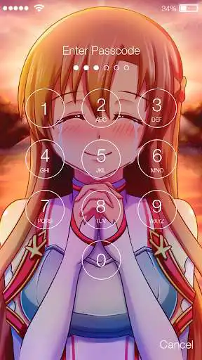 Play Asuna Cute Girl Anime Wallpaper Sword Screen Lock as an online game Asuna Cute Girl Anime Wallpaper Sword Screen Lock with UptoPlay