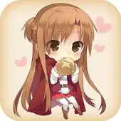 Free play online Asuna Yuukii Lock Screen  Wallpapers APK