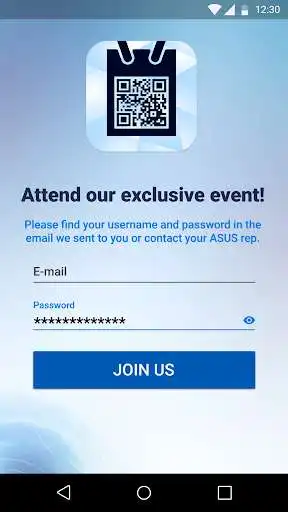 Play ASUS Invitation App