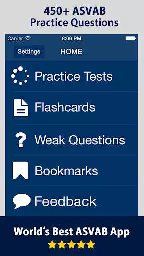 Play APK ASVAB Practice Test 2019  and enjoy ASVAB Practice Test 2019 with UptoPlay com.imptrax.asvabpracticetestquestionsflashcards_freeprepapp