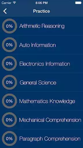 Play APK ASVAB Practice Test 2019  and enjoy ASVAB Practice Test 2019 with UptoPlay com.imptrax.asvabpracticetestquestionsflashcards_freeprepapp