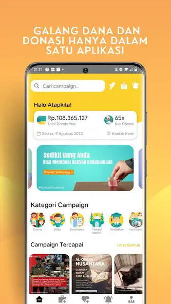 Play Atapkita Galang Dana  Donasi  and enjoy Atapkita Galang Dana  Donasi with UptoPlay