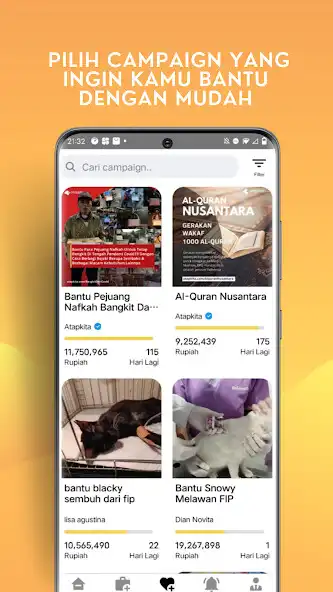 Play Atapkita Galang Dana  Donasi as an online game Atapkita Galang Dana  Donasi with UptoPlay