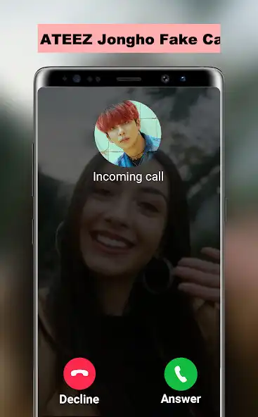 Play ATEEZ Jongho Fake Call  and enjoy ATEEZ Jongho Fake Call with UptoPlay