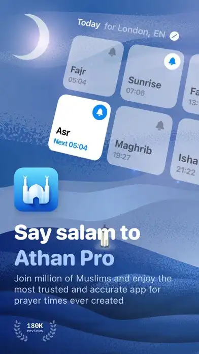 Play Athan Pro: Quran, Azan, Qibla as an online game Athan Pro: Quran, Azan, Qibla with UptoPlay