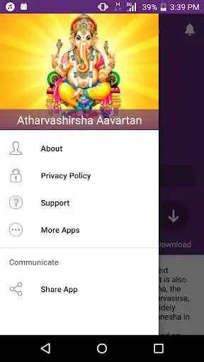 Play APK Atharvashirsha Aavartan  and enjoy Atharvashirsha Aavartan with UptoPlay com.sonicoctaves.aavartan_demo