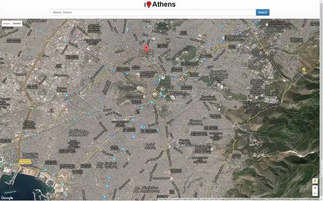 Play Athens Map