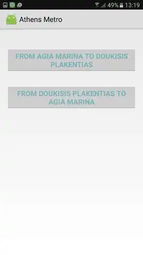 Play APK Athens Metro Station System  and enjoy Athens Metro Station System with UptoPlay com.stavros.android.athensmetro