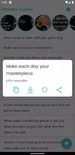 Play Athletes Quotes and Sayings  and enjoy Athletes Quotes and Sayings with UptoPlay