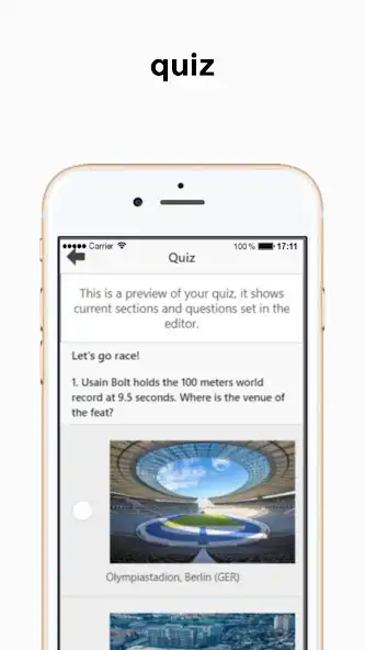 Play Athletics world record quiz as an online game Athletics world record quiz with UptoPlay