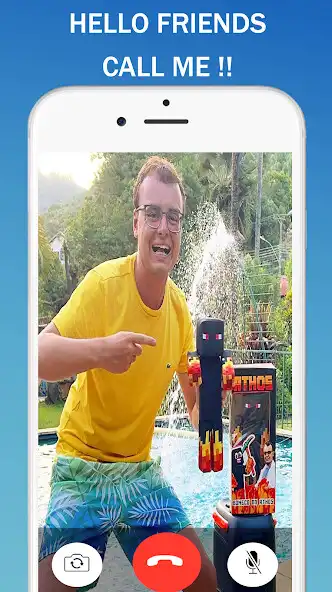 Play Athos Fake Video Call as an online game Athos Fake Video Call with UptoPlay