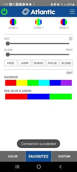Play Atlantic InfiColor Lighting as an online game Atlantic InfiColor Lighting with UptoPlay
