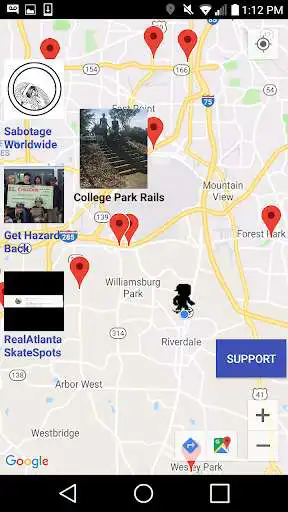 Play Atl SkateSpots as an online game Atl SkateSpots with UptoPlay