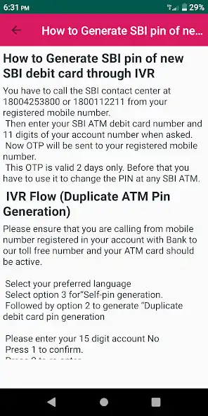 Play ATM Card PIN Generation Process Guide as an online game ATM Card PIN Generation Process Guide with UptoPlay