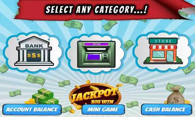 Play ATM Cash Crazy Supermarket Shopping