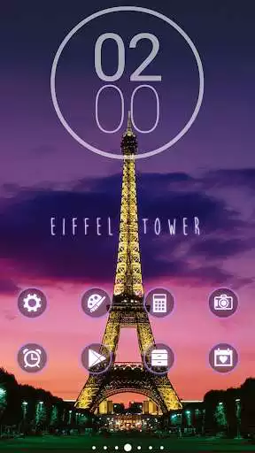Play At night dodol luancher theme