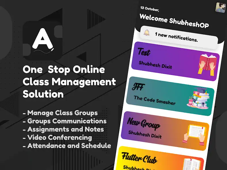 Play AtnoClass - Video Conferencing, Chats, Assignments  and enjoy AtnoClass - Video Conferencing, Chats, Assignments with UptoPlay