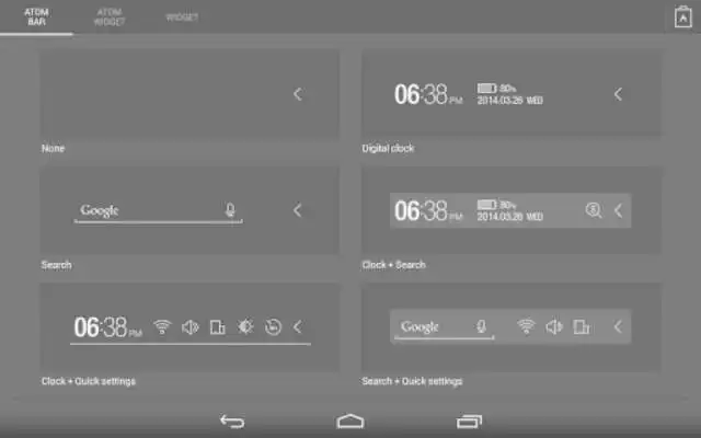 Play Atom All in One Widgets