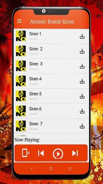 Play Atomic Bomb Siren as an online game Atomic Bomb Siren with UptoPlay