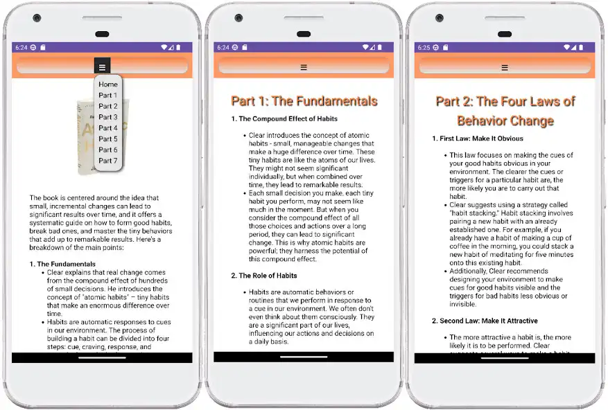 Play Atomic Habits: Summary as an online game Atomic Habits: Summary with UptoPlay