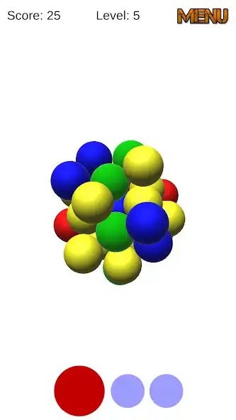 Play Atomic Order™: 3D Bubble Pop as an online game Atomic Order™: 3D Bubble Pop with UptoPlay