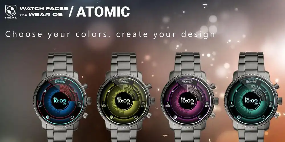 Play Atomic Watch Face as an online game Atomic Watch Face with UptoPlay
