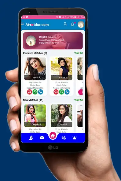 Play Atoot Dor - Matrimony App as an online game Atoot Dor - Matrimony App with UptoPlay