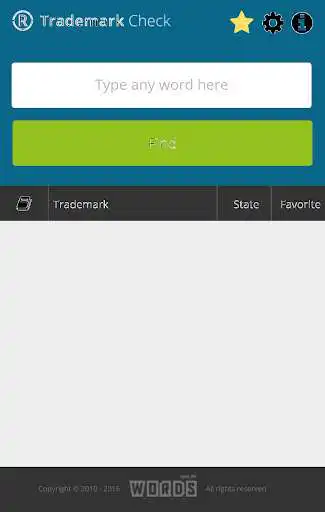 Play a! Trademark Search