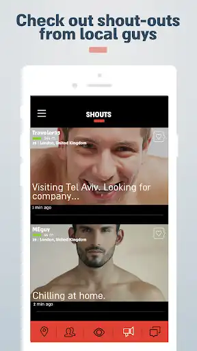 Play Atraf - Local gay app as an online game Atraf - Local gay app with UptoPlay