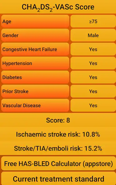 Play Atrial fibrillation risk calc as an online game Atrial fibrillation risk calc with UptoPlay