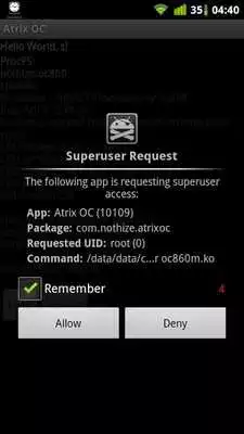 Play Atrix OC alpha test(NEED ROOT)