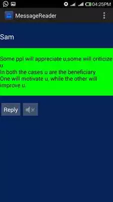 Play ATS Message Reader Play ATS Message Reader