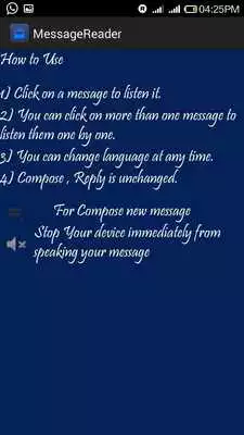 Play ATS Message Reader Play ATS Message Reader