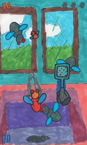 Play Attack of the Flies  and enjoy Attack of the Flies with UptoPlay